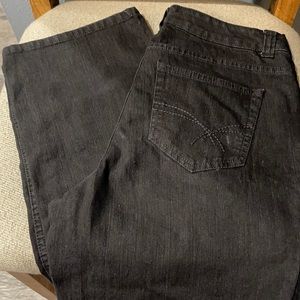 Croft & Barrow Black Jeans 8 Petite